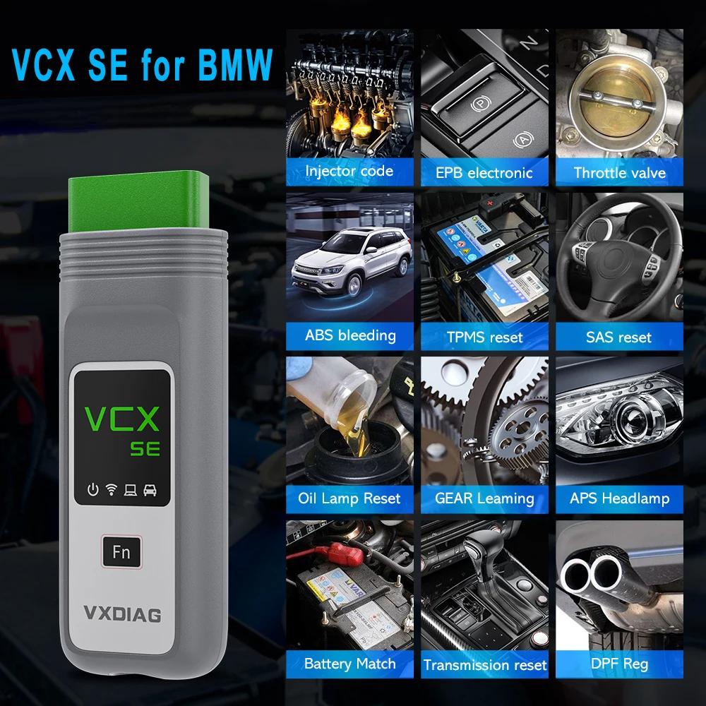 VXDIAG VCX SE BMW ڵ  ý  , OBD2 ڵ ĳ, ICOM A2 A3 ECU, BMW E/F/G ø ECU α׷